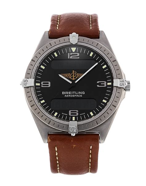 breitling aerospace 80360 manual|Breitling chronometre aerospace watch.